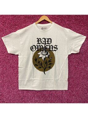 Bad Omens Sword Flower Metal Band Graphic T-Shirt XL
